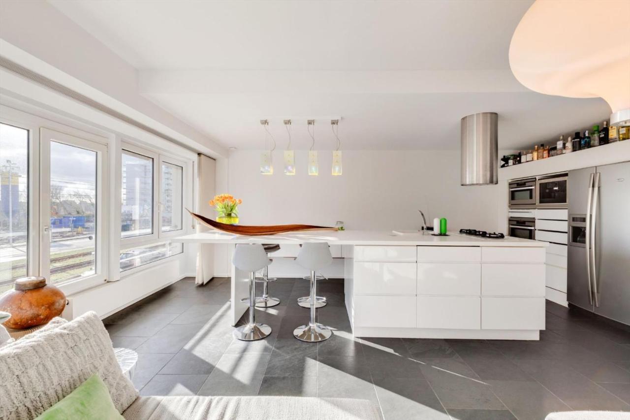 Luxueus Appartement 100 Stappen Van Zee En Strand Ostende Exterior foto